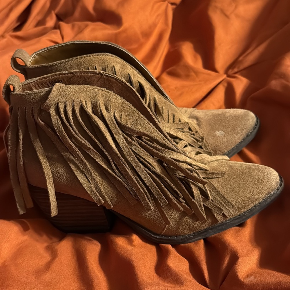Fringe Booties